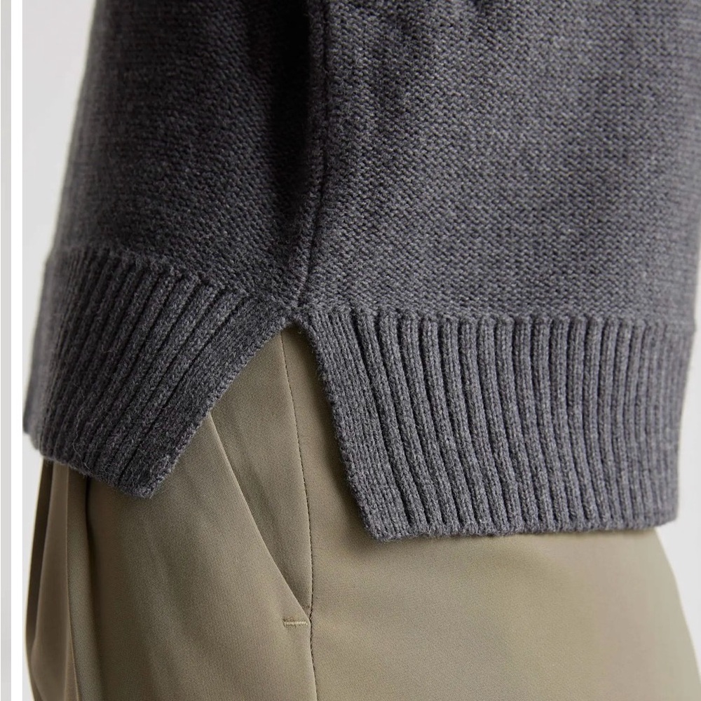 Quince Charcoal Button-Up Cardigan - Picture 3 of 5